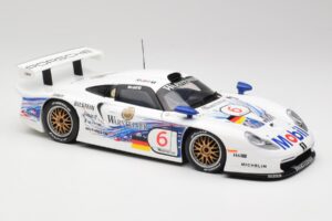 Porsche 911 GT1 #6 T. Boutsen / H-J. Stuck 1997 UT Models 1:18 39720 Метал — снимка 6 от 8