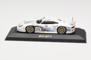 Porsche 911 GT1 #25 Warsteiner 24 Hours of Le Mans 1997 Minichamps 1:43 WAP02003197 Метал