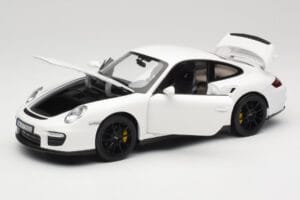 Porsche 911 GT2 997.1 Бял Norev 1:18 187572 Метал — снимка 2 от 8