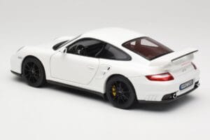 Porsche 911 GT2 997.1 Бял Norev 1:18 187572 Метал — снимка 7 от 8