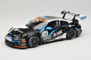Porsche 911 GT3 Cup 992 #14 R. de Haan Oschersleben GP 2024 IXO 1:18 18RMC219 Метал
