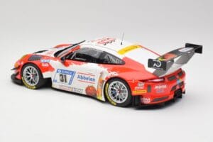Porsche 911 GT3 R #31 Frikadelli Racing N. Siedler / M. Seefried 24 Hours Nürburgring 2018 Minichamps 1:18 153186931 Метал — снимка 5 от 6