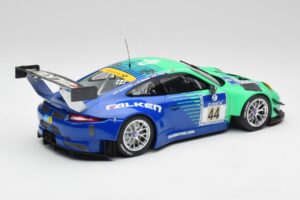 Porsche 911 GT3 R #44 Falken Motorsport W. Henzler / P. Dumbreck NBR 2016 Minichamps 1:18 155166044 Метал — снимка 2 от 6