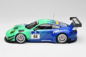 Porsche 911 GT3 R #44 Falken Motorsport W. Henzler / P. Dumbreck NBR 2016 Minichamps 1:18 155166044 Метал — снимка 3 от 6