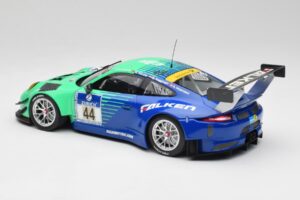 Porsche 911 GT3 R #44 Falken Motorsport W. Henzler / P. Dumbreck NBR 2016 Minichamps 1:18 155166044 Метал — снимка 5 от 6