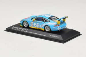 Porsche 911 GT3 R #66 Buckler / Schrom 24 Hours of Daytona 2002 Minichamps 1:43 400026966 Метал — снимка 3 от 4