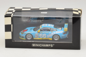 Porsche 911 GT3 R #66 Buckler / Schrom 24 Hours of Daytona 2002 Minichamps 1:43 400026966 Метал — снимка 4 от 4