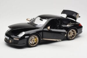 Porsche 911 997 GT3 RS Черен Norev 1:18 187563 Метал — снимка 2 от 8