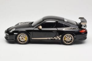 Porsche 911 997 GT3 RS Черен Norev 1:18 187563 Метал — снимка 4 от 8