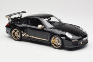Porsche 911 997 GT3 RS Черен Norev 1:18 187563 Метал — снимка 6 от 8