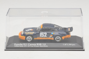 Porsche 911 RSR 3.0 #152 H. Heyer / Keller Imola 1974 Class Winners Minichamps 1:43 430746952 Метал — снимка 4 от 5