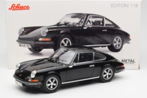 Porsche 911 S Черен Schuco 1:18 450047200 Метал — снимка 8 от 8