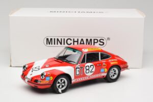 Porsche 911 S Kremer #82 J. Neuhaus ADAC 1000km 1971 Class Winners Minichamps 1:18 107716882 Смола — снимка 6 от 6