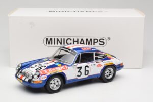 Porsche 911 S #36 B. Waldegard / C. Cheneviere 24 Hours of Le Mans 1971 Minichamps 1:18 107716836 Смола — снимка 6 от 6