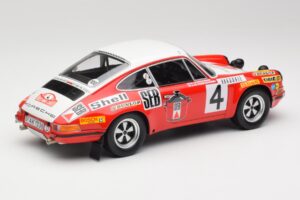Porsche 911 S #4 G. Larrousse / M. Perramond 2nd Place Rally Monte Carlo 1972 Minichamps 1:18 107726804 Смола — снимка 2 от 6