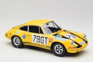 Porsche 911 S Racing Team AAW #79 H. Frohlich / P. Toivonen 1000km Nurburgring 1971 Minichamps 1:18 107706879 Смола — снимка 4 от 6