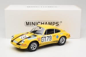 Porsche 911 S Racing Team AAW #79 H. Frohlich / P. Toivonen 1000km Nurburgring 1971 Minichamps 1:18 107706879 Смола — снимка 6 от 6