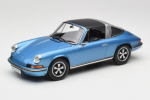 Porsche 911 S Targa Blue Metallic Norev 1:18 187646 Метал — снимка 2 от 8