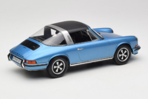Porsche 911 S Targa Blue Metallic Norev 1:18 187646 Метал — снимка 3 от 8