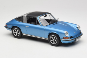Porsche 911 S Targa Blue Metallic Norev 1:18 187646 Метал — снимка 5 от 8