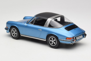 Porsche 911 S Targa Blue Metallic Norev 1:18 187646 Метал — снимка 7 от 8