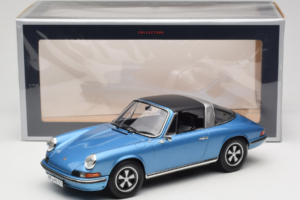 Porsche 911 S Targa Blue Metallic Norev 1:18 187646 Метал — снимка 8 от 8