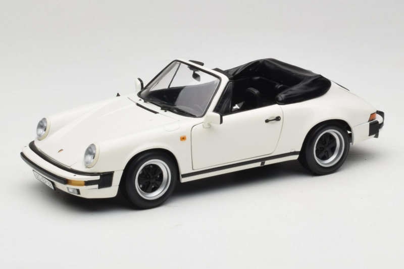 Porsche 911 SC Кабриолет Бял Minichamps 1:18 100063031 Метал