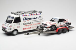 Porsche 911 SC Group 4 Citroen C35 Assistance Rally Portugal 1981 Otto 1:18 OT374 Смола