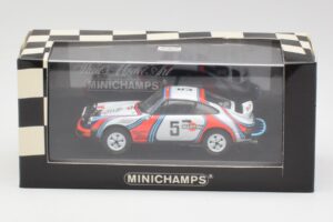 Porsche 911 SC #5 Martini B. Waldegaard / H. Thorszelius Safari Rally 1978 Minichamps 1:43 400786205 Метал — снимка 4 от 4