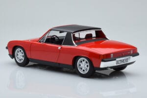 Porsche 914 1.7 Bahia Червен Norev 1:18 187690 Метал — снимка 5 от 7