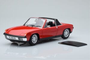 Porsche 914 1.7 Bahia Червен Norev 1:18 187690 Метал — снимка 6 от 7