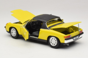 Porsche 914 Жълт Revell 1:18 8976 Метал — снимка 5 от 8