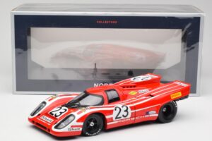 Porsche 917K #23 R. Attwood / H. Herrmann 24 Hours of Le Mans Winner 1970 Norev 1:18 187586 Метал — снимка 6 от 6