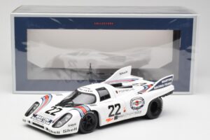 Porsche 917K #22 H. Marko / G. van Lennep 24 Hours of Le Mans Winner 1971 Norev 1:18 187588 Метал — снимка 6 от 6
