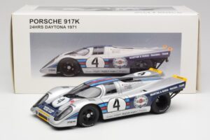 Porsche 917K Martini #4 V. Elford / G. Van Lennep 24 Hours of Daytona 1971 AUTOart 1:18 87182 Метал — снимка 8 от 8