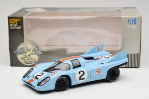 Porsche 917K #2 Gulf P. Rodriguez / J. Oliver 1000km Monza Winner 1971 Eagles Race 1:18 903008 Метал — снимка 6 от 6
