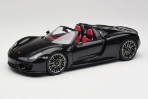 Porsche 918 Spyder Базалт Черно Металик Minichamps 1:18 110062431 Метал