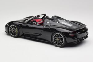 Porsche 918 Spyder Базалт Черно Металик Minichamps 1:18 110062431 Метал — снимка 7 от 8