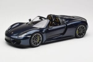 Porsche 918 Spyder Синьо Metallic Minichamps 1:18 113062434 Метал