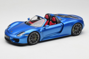 Porsche 918 Spyder Blue Metallic Minichamps 1:18 110062432 Метал