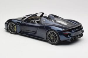 Porsche 918 Spyder Синьо Metallic Minichamps 1:18 113062434 Метал — снимка 7 от 8
