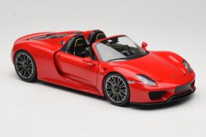 Porsche 918 Spyder Червен Minichamps 1:18 110062435 Метал — снимка 6 от 8