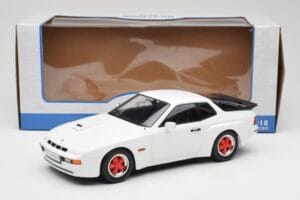 Porsche 924 Carrera GT Бял & Червени Джанти MCG 1:18 MCG18303 Метал — снимка 6 от 6