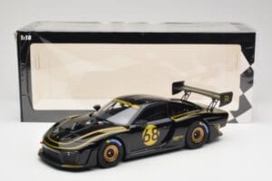 Porsche 935/19 Черен със Златни Ивици Minichamps 1:18 155067568 Метал — снимка 6 от 6