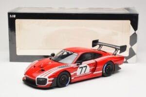 Porsche 935/19 Червен с Бели Ивици Minichamps 1:18 155067577 Метал — снимка 6 от 6