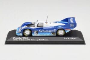 Porsche 956 #1 Brun S. Bellof / T. Boutsen Hockenheim 1985 Minichamps 1:43 430856699 Метал