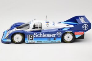 Porsche 956K Group C #19 Brun Motorsport Schiesser S. Bellof / T. Boutsen 1000km Hockenheim 1985 Minichamps 1:18 155856619 Ме — снимка 3 от 6