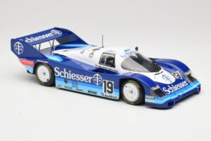 Porsche 956K Group C #19 Brun Motorsport Schiesser S. Bellof / T. Boutsen 1000km Hockenheim 1985 Minichamps 1:18 155856619 Ме — снимка 4 от 6