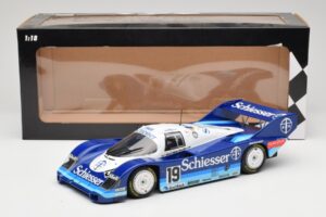 Porsche 956K Group C #19 Brun Motorsport Schiesser S. Bellof / T. Boutsen 1000km Hockenheim 1985 Minichamps 1:18 155856619 Ме — снимка 6 от 6