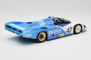Porsche 956L #47 Hugo Boss V. Merl / H. Grohs / A. Plankenhorn 24 Hours of Le Mans 1984 Minichamps 1:18 183846947 Метал — снимка 3 от 8